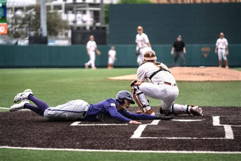 First pitch set for Texas baseball's tournament opener after weather delay